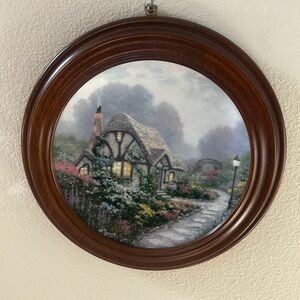Thomas kinkade plate